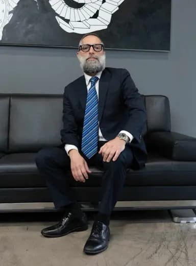 Portrait of Menachem Mayberg